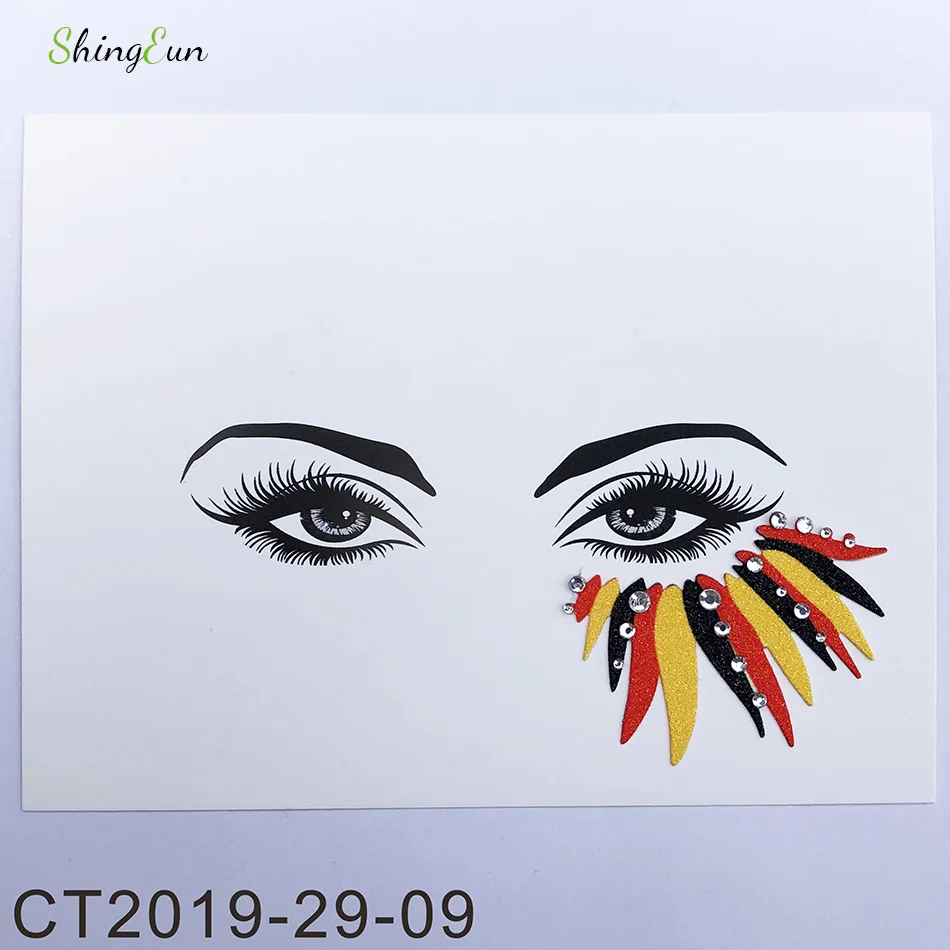 1 шт. водостойкая татуировка для глаз украшение тела|Временные тату| |