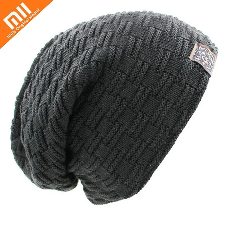 

Зимние теплые шапки Xiaomi, утепленная флисовая шапка, вязаная шапка, зимняя велосипедная шапка с защитой ушей, шапки для лыжного спорта для му...