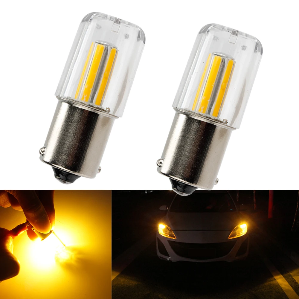 

1156 LED BA15S P21W S25 1157 BAY15D Led Bulbs Lamp COB Car Tail Lights DRL Reverse Turn Signal White Red Yellow Brake Light