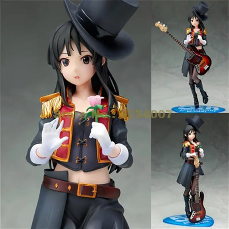 Аниме k on! Экшн фигурка akiyama mio на 5 ю годовщину гитары из ПВХ Коллекционная модель