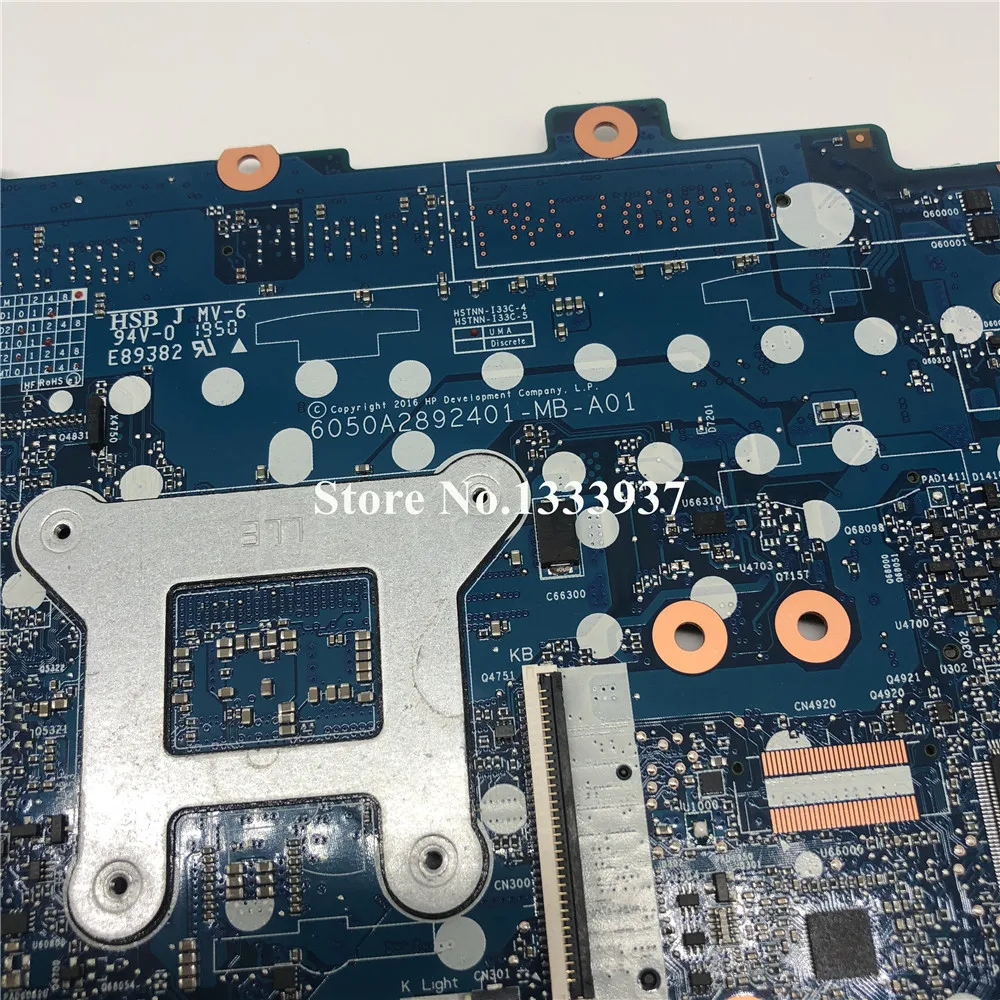 Для HP EliteBook 850 G3 840 Материнская плата ноутбука i5-6200U 6050A2892401 918312-001 918312-501 918312-601