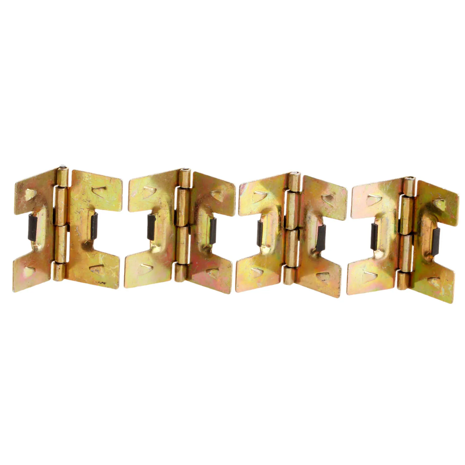 4 шт Мини Размер самозакрывающиеся металлические Пружинные петли для ювелирных