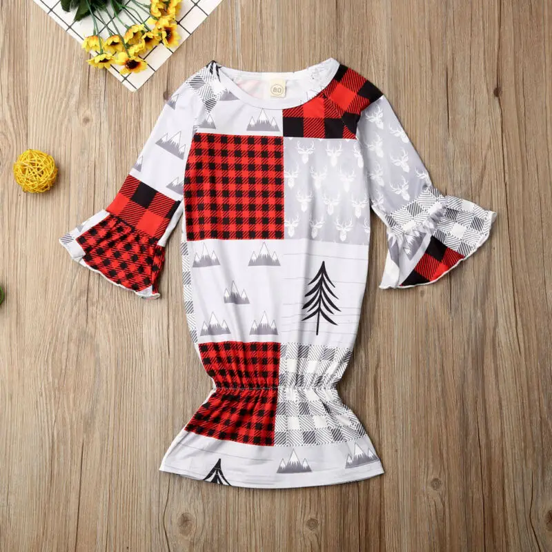 2019 Рождественский Пеленальный спальный мешок для новорожденных в американском