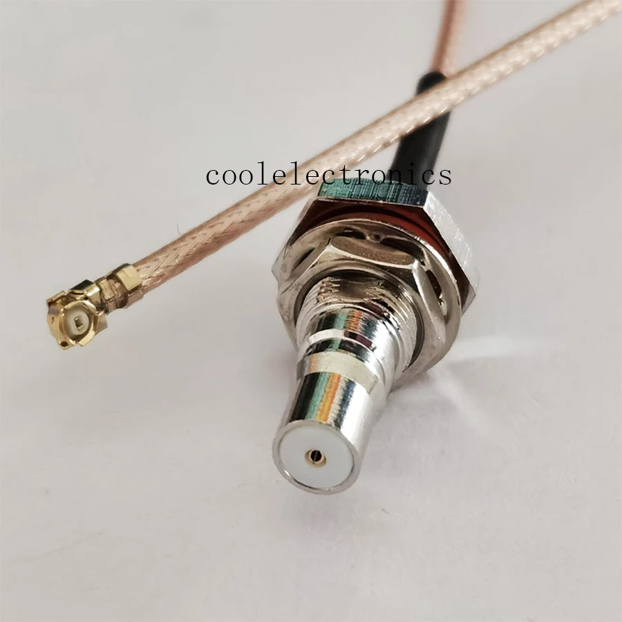 10 шт IPX U.FL IPEX к QMA женскому уплотнительному кольцу Разъем RF коаксиальный отрезок
