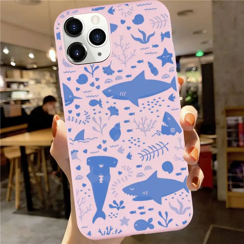 

Pug Dog French Bulldog Shockproof Phone Case Candy Color for iPhone 6 7 8 11 12 s mini pro X XS XR MAX Plus luxury design shell
