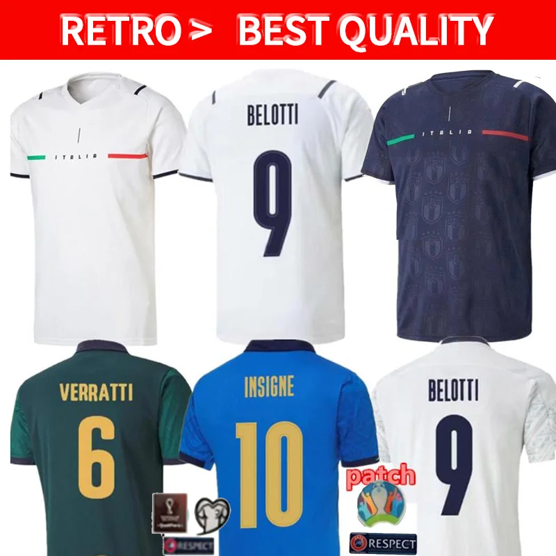 

Italy soccer jerseys men + boy sset, VERRATTI IMMOBILE CHIESA 20 21 22, 2021