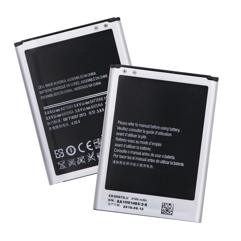 Аккумулятор для Samsung Galaxy Note 2 N7100 N7102 N719 N7108 N7108D 3100 мАч | Мобильные телефоны и
