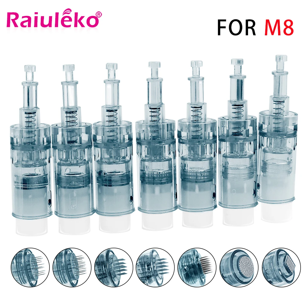 

Картриджи с иглой для Dr.imp pen M8 A6s, 50/20/10 шт., картриджи с байонетным разъемом 16/36/42, с микро иглой для кожи