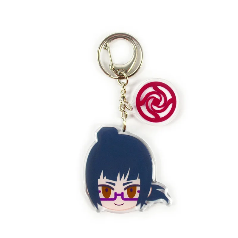 

Hot Anime Jujutsu Kaisen Key Chain Cartoon Figure Yuji Itadori Kugisaki Nobara Keychains Epoxy Acrylic Pendent Keyring Jewelry