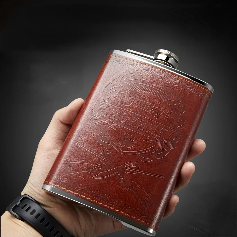 

New Style Hip Flask Mini Portable Creative Hip Flask 304 Stainless Steel Outdoor Portable Small Hip Flask