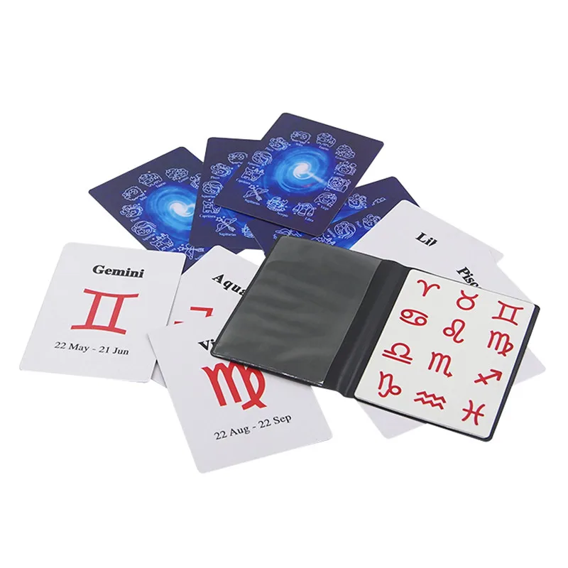 

Magic Twelve Constellation Test Zodiac Test Cards Magic Mental Prediction Magic Props Magie Professionnelle Illusion