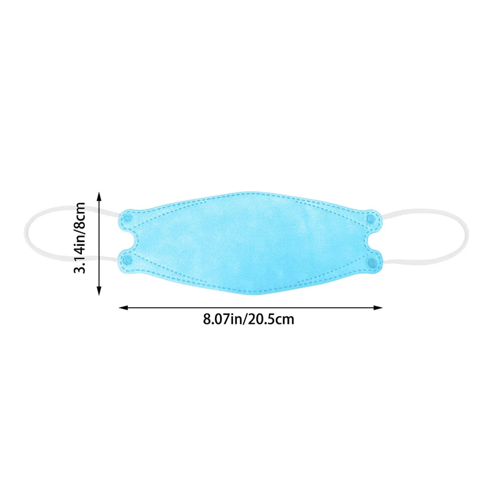 

1-100pcs Blue Prevent Masks For Adult Outdoor Mondmasker Fish Non Woven Face Mask Mascarillas Mondkapjes Halloween Cosplay
