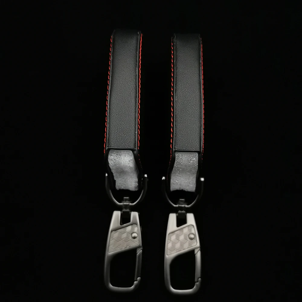 

Hot Style Leather Key Cover Case For Toyota Prius Camry Corolla C-HR Chr Rav4 Prado 2018 Keyring Car Accessories Box