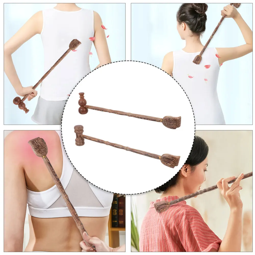 2 шт. двойного назначения подушка Массажер для тела с двойной головкой молоток