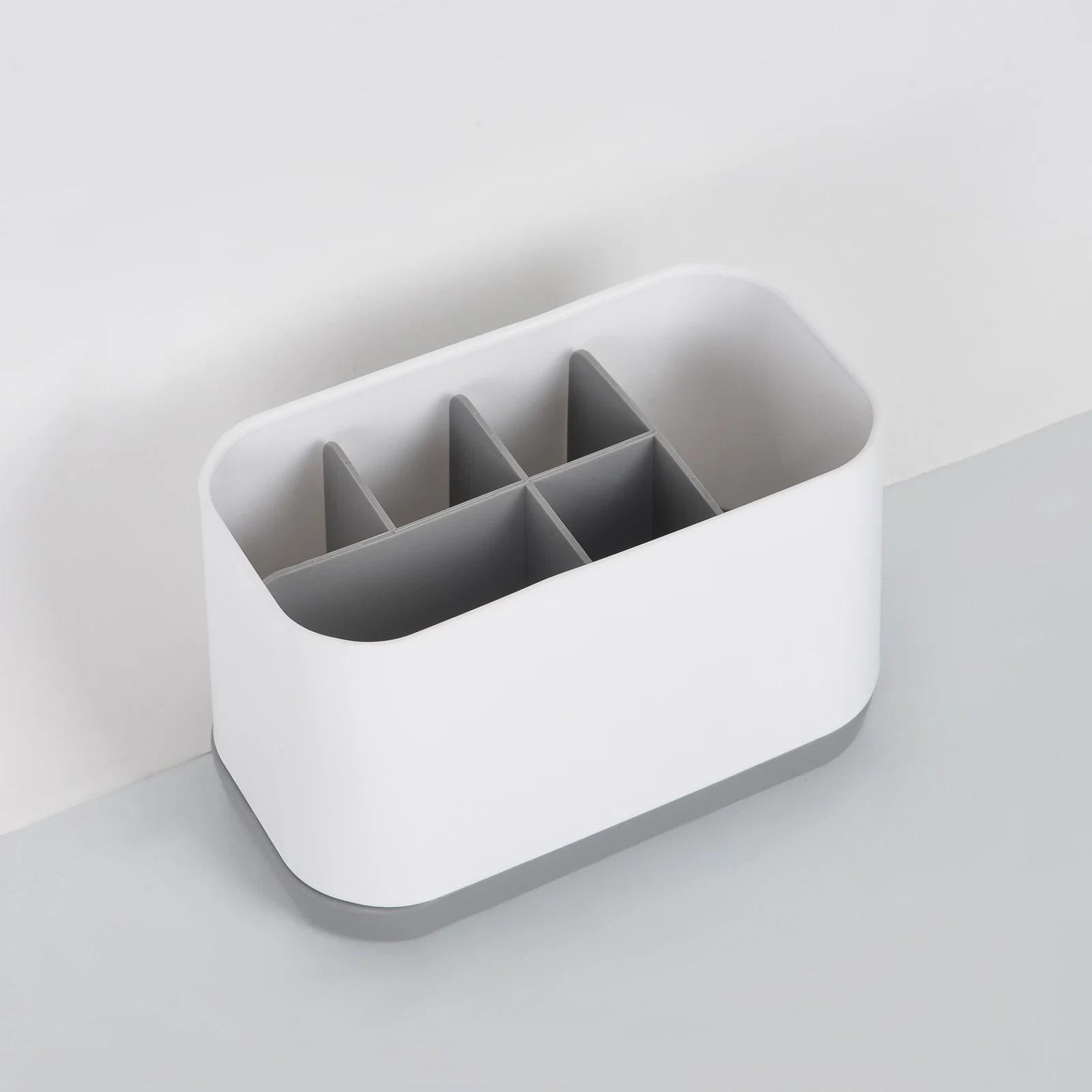 

Multifunction Electric Toothbrush Draining Rack Toothpaste Holder Toilet Bathroom Shelf razor makeup Cleaning Brush Storage Box