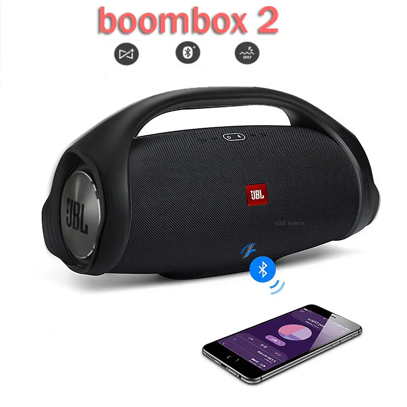 

Беспроводной Bluetooth-динамик Boombox 2, портативный сабвуфер высокой мощности, мини-аудио для улицы