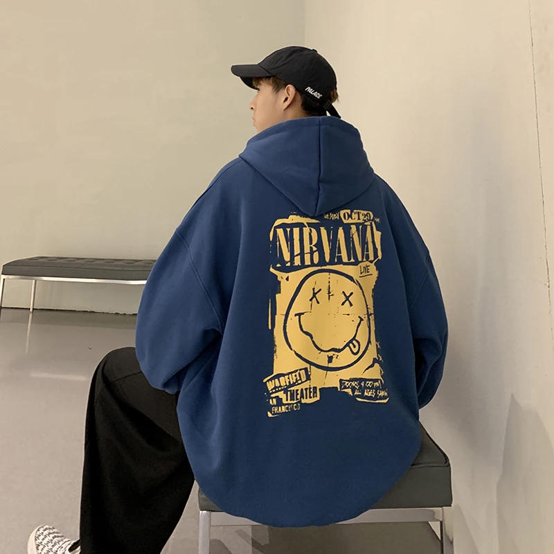 

2020 Autumn Fashion Men's Hoodies Casual Oversized Women Sweatshirt Hooded Graphic Printed Street Male Harajuku Fashion Hoodie