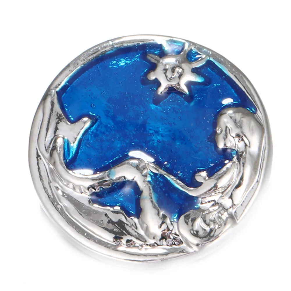 5 шт./лот ювелирные изделия с имбирной застежкой 18 мм винтажные металлические