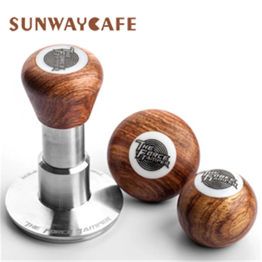 Форс тампер 58 мм кофе из нержавеющей стали Пресс плоское основание фиксированная