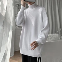 cashmere sweater autumn and winter men high quality mens turtleneck sweaters warm wool knitting pullover men m 3xl