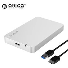 ORICO 2569S3-V2 2.5-Inch USB3.0 Hard Drive Enclosure SATA to USB3.0 Micro-B Hard Drive Disk Box Support 5GBPS UASP Tool Free
