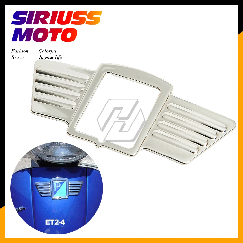 Чехол для мотоцикла Chrome Wings Logo Trim Piaggio Vespa 125 150 GL GS150 GS160 SS180|Накладки и декоративные