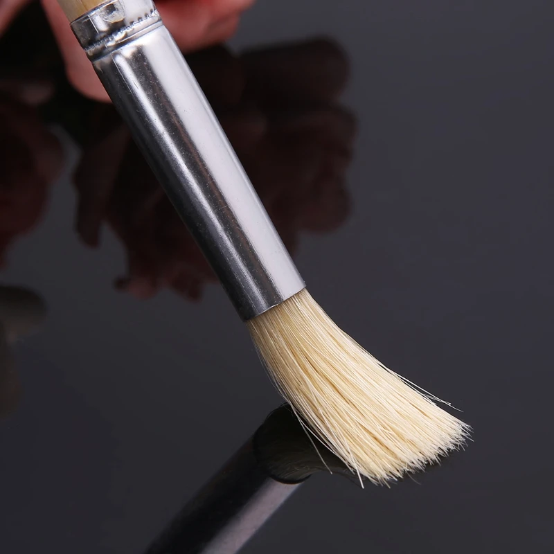 Кофемолка Чистящая меховая кисточка запыление Кофеварка кофейник деревянный