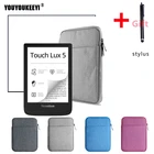 Чехол на молнии для Pocketbook 6 ''Touch Lux 4 6 дюймов, чехол для электронной книги Pocketbook, чехол для Touch HD 3 Touch Lux 5 + подарок