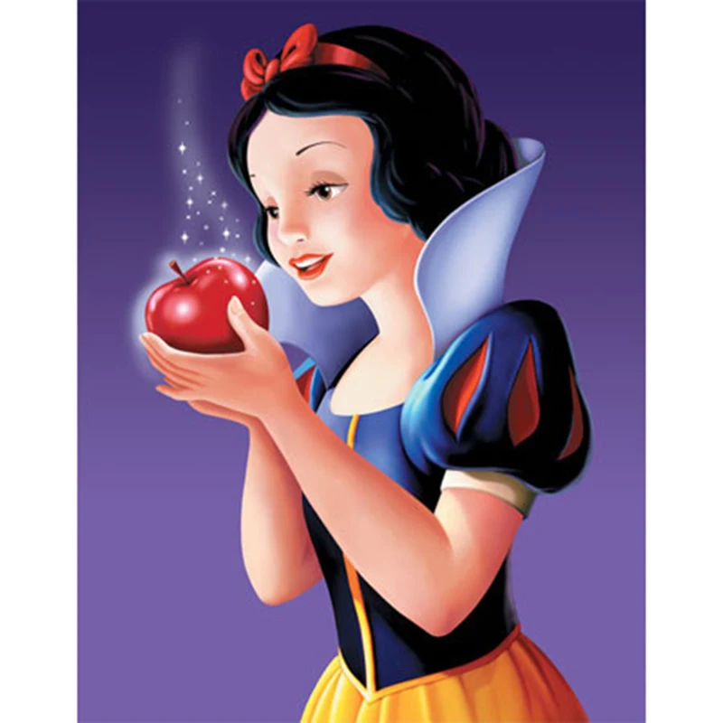 Disney алмазов картина квадрат/круглый “Белоснежка” и “семь гномов декор со