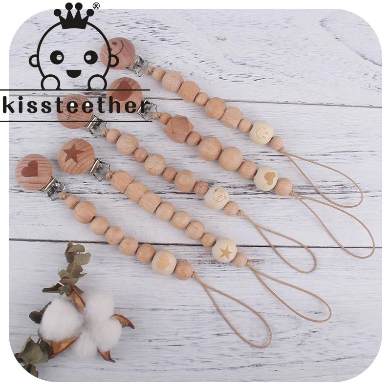 Прорезыватель для зубов из Букового дерева с именем|Детские прорезыватели| |