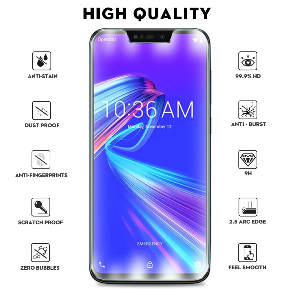 С уровнем твердости 9H Экран протектор покрытие защитная пленка стекло для