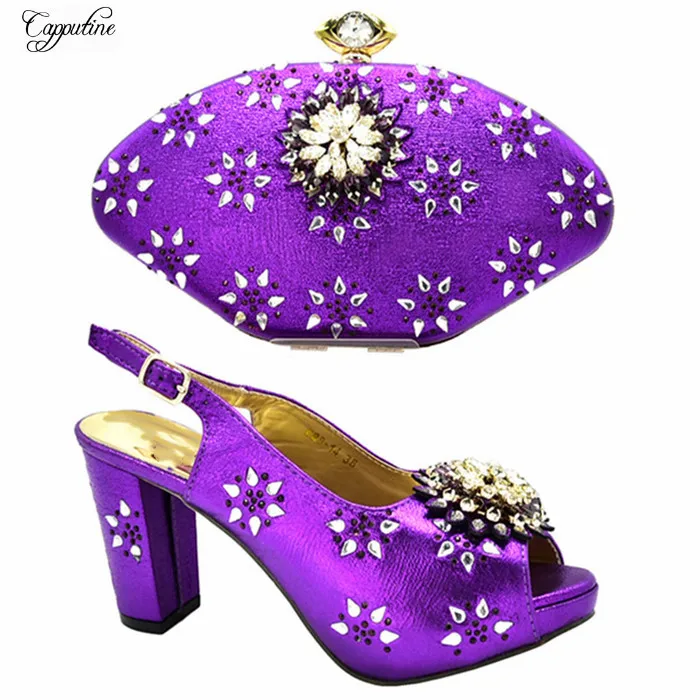 Туфли лодочки и кошелек на высоком каблуке 688 14 см|Женские туфли| |