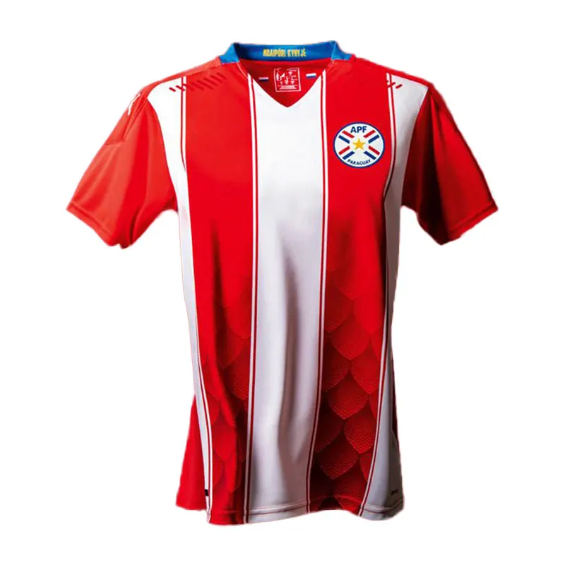 

new 2021 Paraguay Soccer Jerseys 2020 national team home away camiseta de ftbol APF men Football Shirt