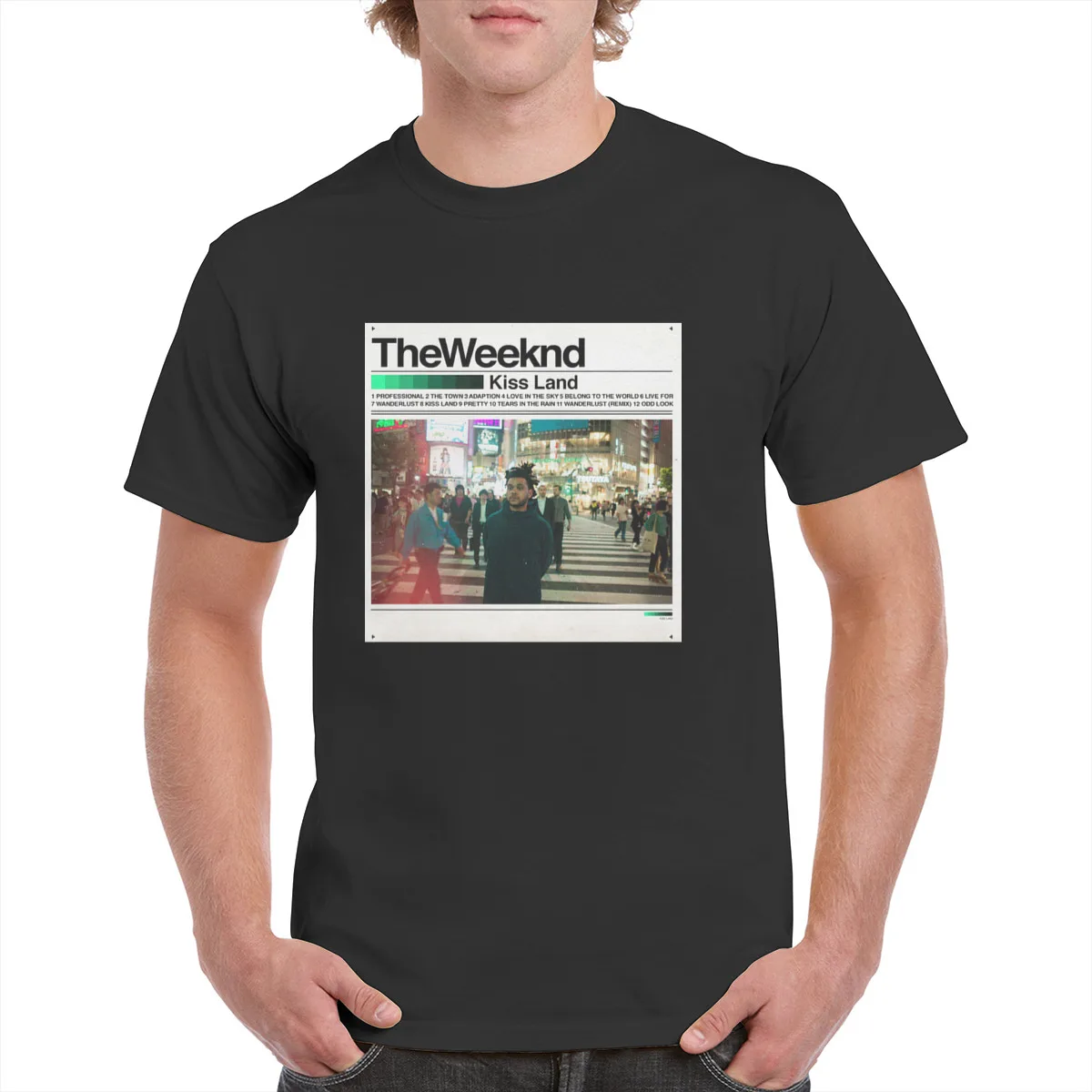 

100% Cotton Casual The Weeknd Tops t shirt Unisex STARBOY Graphics Multicolor T-Shirt Female/Man