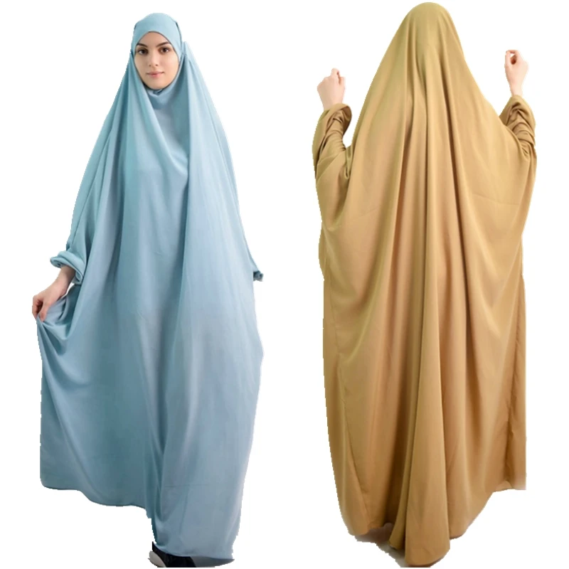 Мусульманская молельная одежды жен хиджаб платье Исламская одежда Дубай Турция