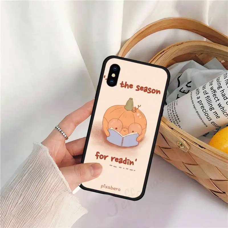 

Halloween Pumpkin Lantern cartoon Phone Case for iPhone 11 12 pro XS MAX 8 7 6 6S Plus X 5S SE 2020 XR