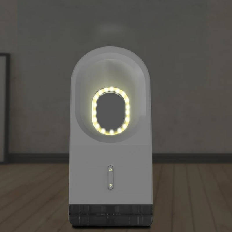 

Hot Bladeless Air Condition Fan Mini Mini Air Cooler Cooling Fan Air Conditioner Home Outdoor Office Portable Humidification