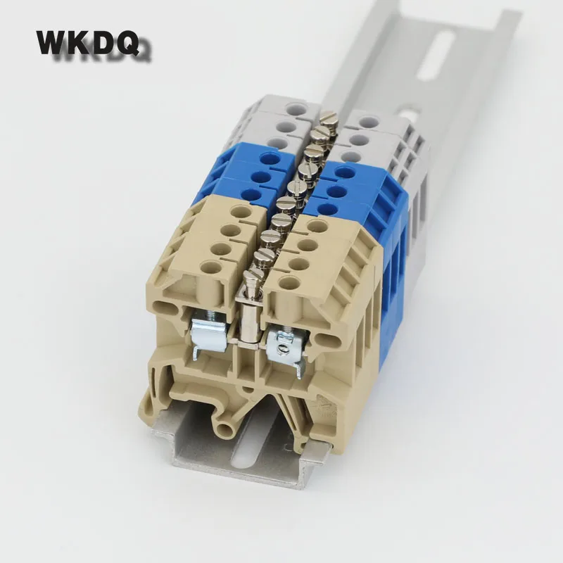 SAK2.5 Q10 фиксированный мост для Weidmuller SAK 2,5 EN аксессуары клеммные блоки на din-рейку