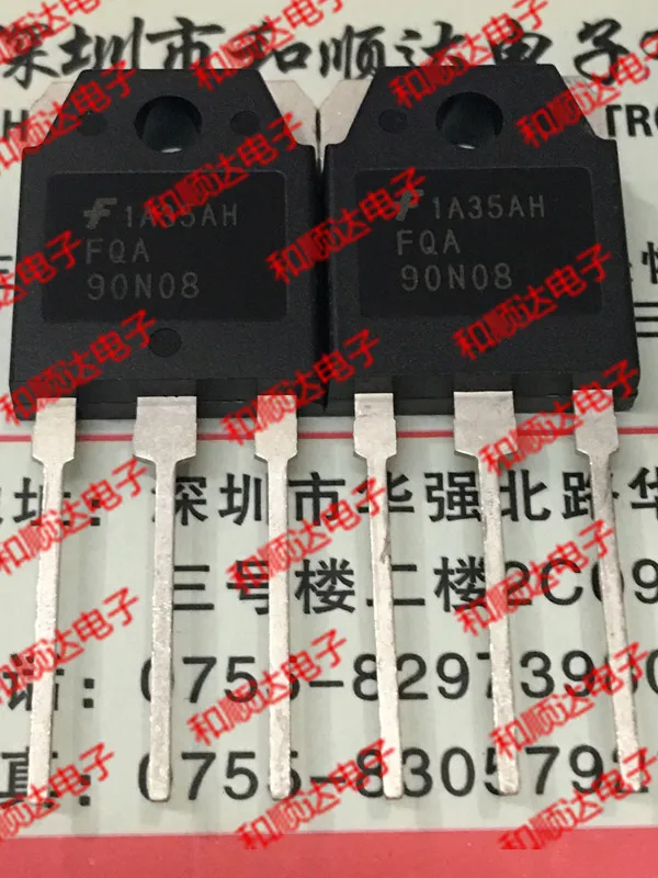 

10pcs/lot FQA90N08 Brand new original spot TO-3P 90A 80V