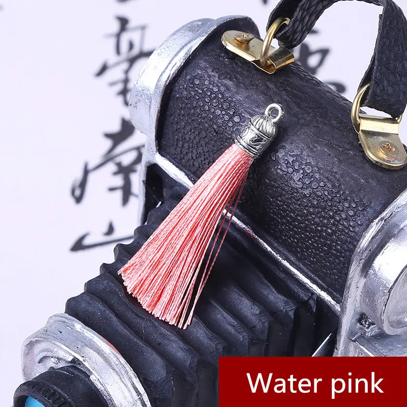 Water pink 20 шт. металлический колпачок, мини бахрома с кисточками, сделай сам, подвеска, ювелирные изделия, занавески, одежда, декоративные аксессуары, ключи от машины, сумка, подвеска для изготовления, кисточки - Цвет: Water pink