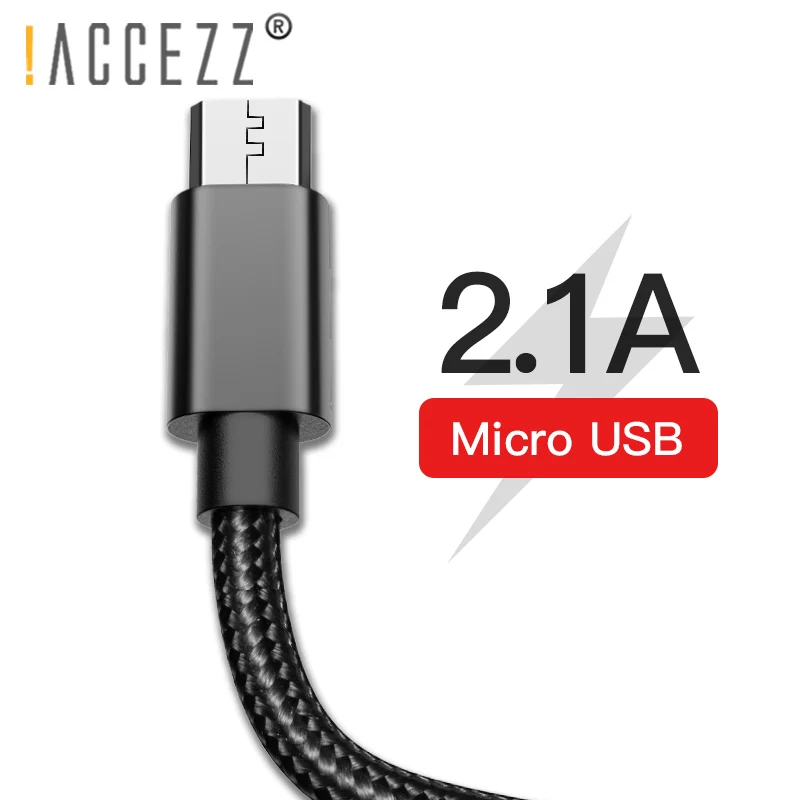 ! ACCEZZ USB кабель для быстрой зарядки Micro Samsung Galaxy S7 S6 Huawei Xiaomi Mi Redmi 4 Android телефон