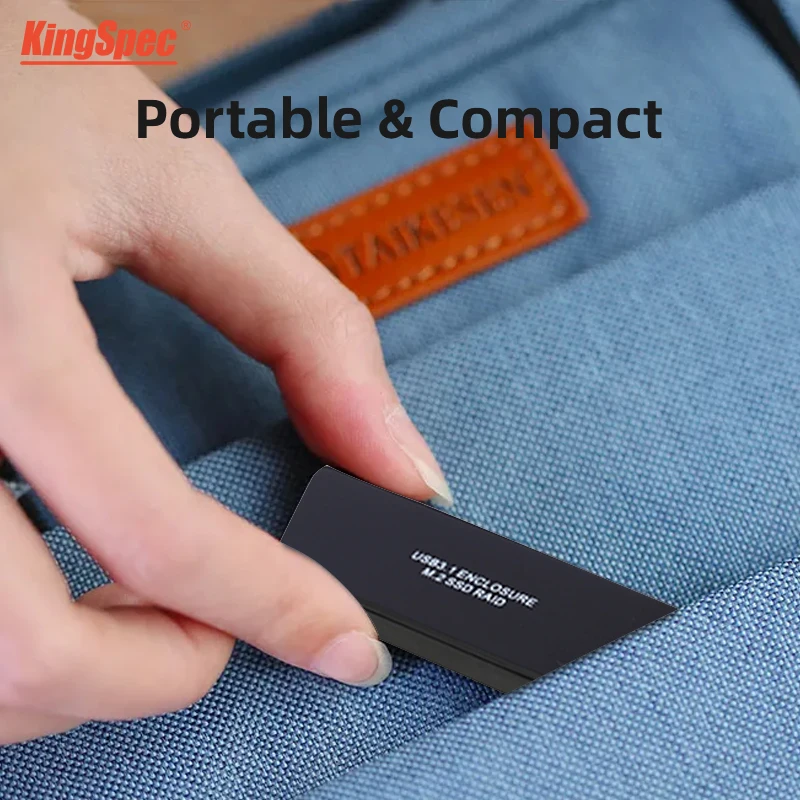 KingSpec алюминиевый корпус SSD M2 / NGFF к USB3.0 M.2 Твердотельный накопитель адаптер для