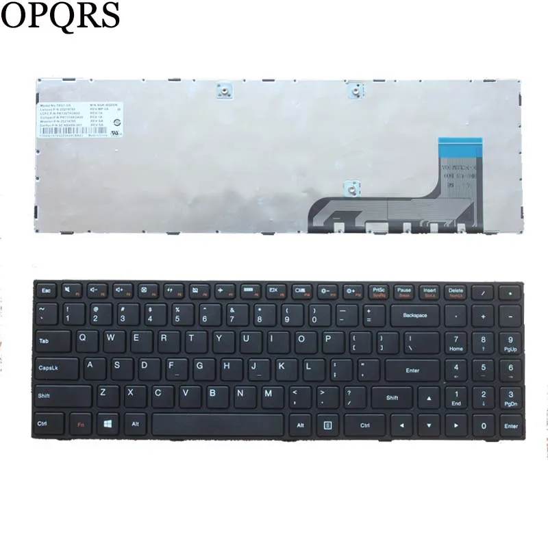 Новая английская клавиатура для ноутбука Lenovo Ideapad 100-15 100-15IBY 100-15IB B50-10 NSK-BR0SN 25214785