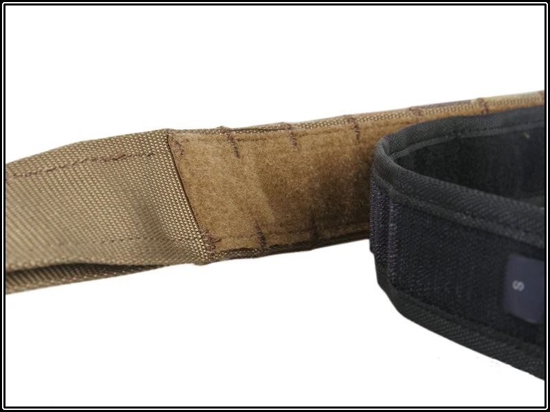 Airsoft Competitive Cobra1.75-2inch One-pcs Combat Belt Nylon Support Hunting Tactical Heavy Duty Buckle Pistol EDC Belt WaisDIY