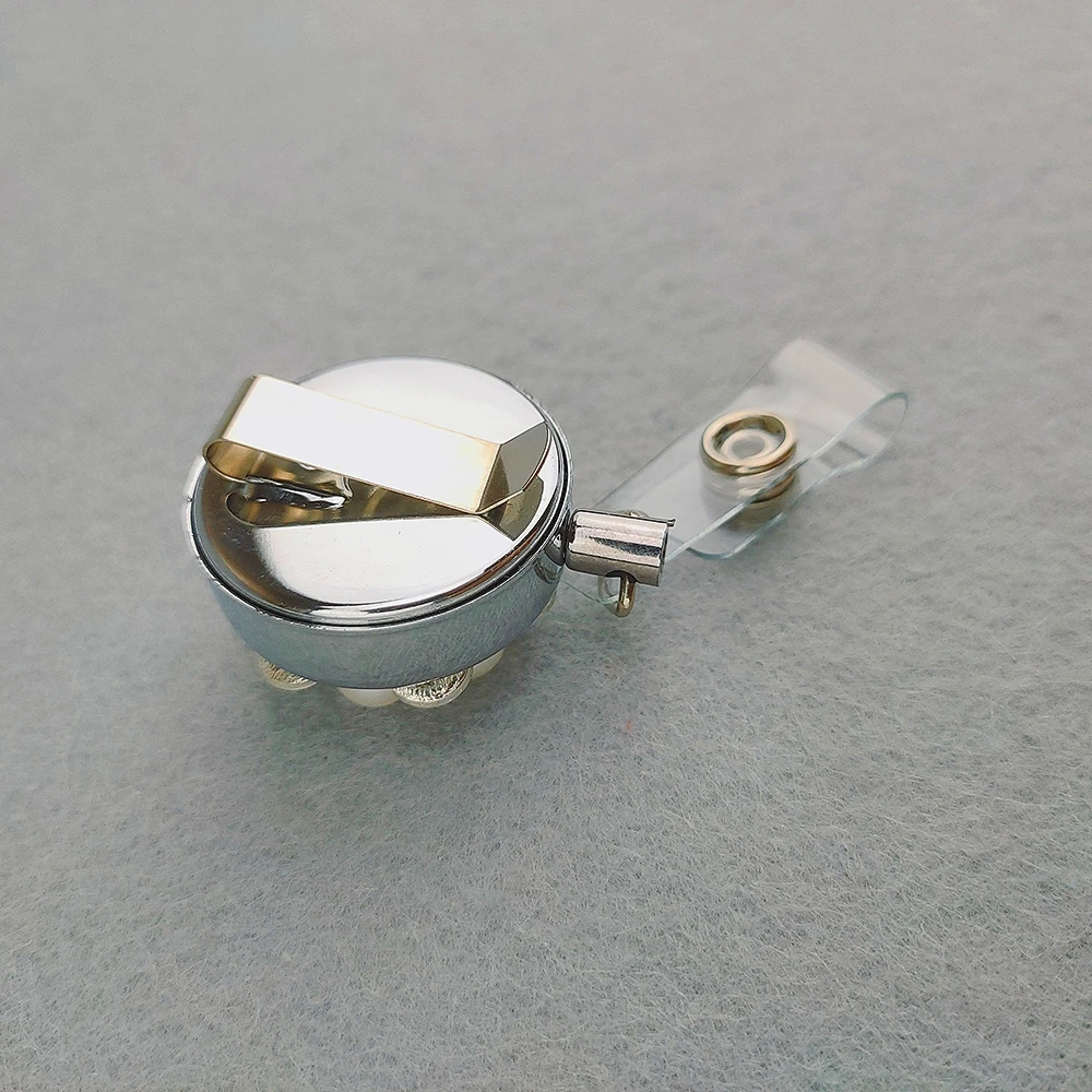 50 шт./лот высокое качество стразы жемчуг медсестры учительницы выдвижная катушка