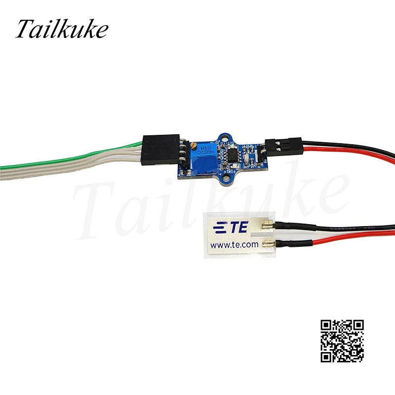 Пьезоэлектрический датчик PVDF пьезопленка модуль усилителя заряда с