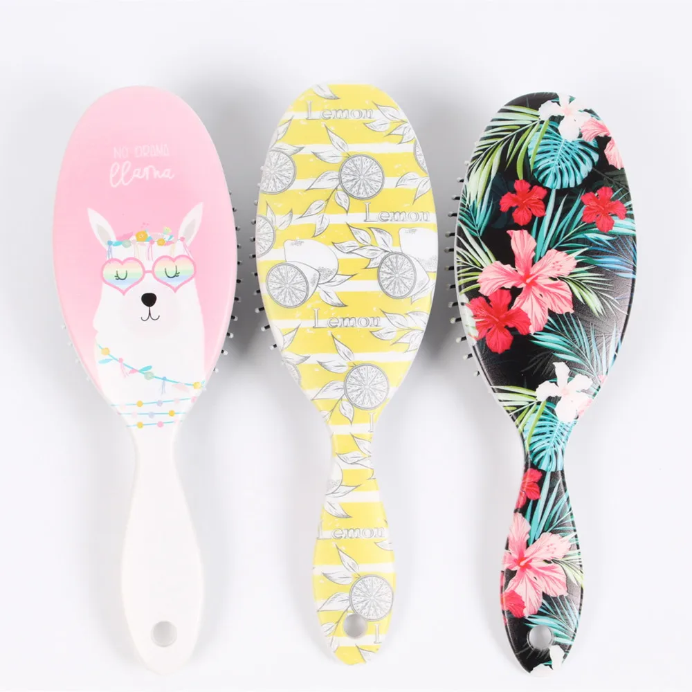 Расческа для волос Антистатическая щетка массажа головы укладки женщин расческа