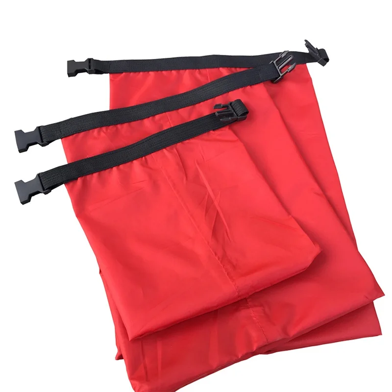 

3Pcs Waterproof Dry Bag Storage Pouch Rafting Canoeing Boating Kayaking Carrying Valuable Perishable Items 1.5+2.5+3.5L