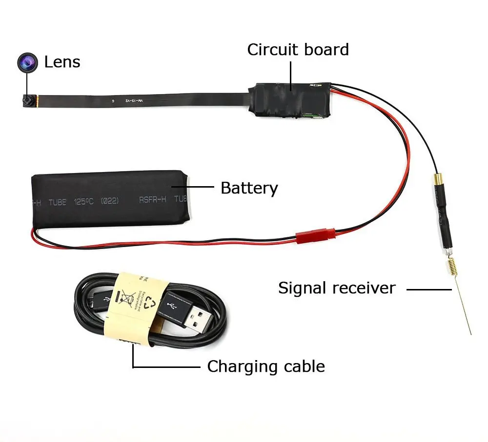 HBUDS P2P мини-камера HD 1080P Wi-Fi Сетевая камера сделай сам беспроводной модуль камеры с