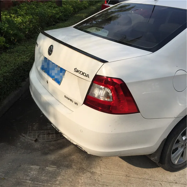 Спойлер для автомобиля Octavia цветной задний спойлер из АБС-пластика Volkswagen Skoda 2015-2016